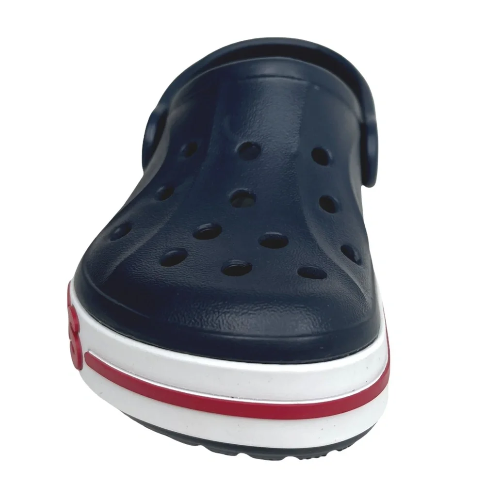 Crocs‎ Bayaband Little Boys Girls Slip-on Clog SZ 11-13 Navy Blue Water F…